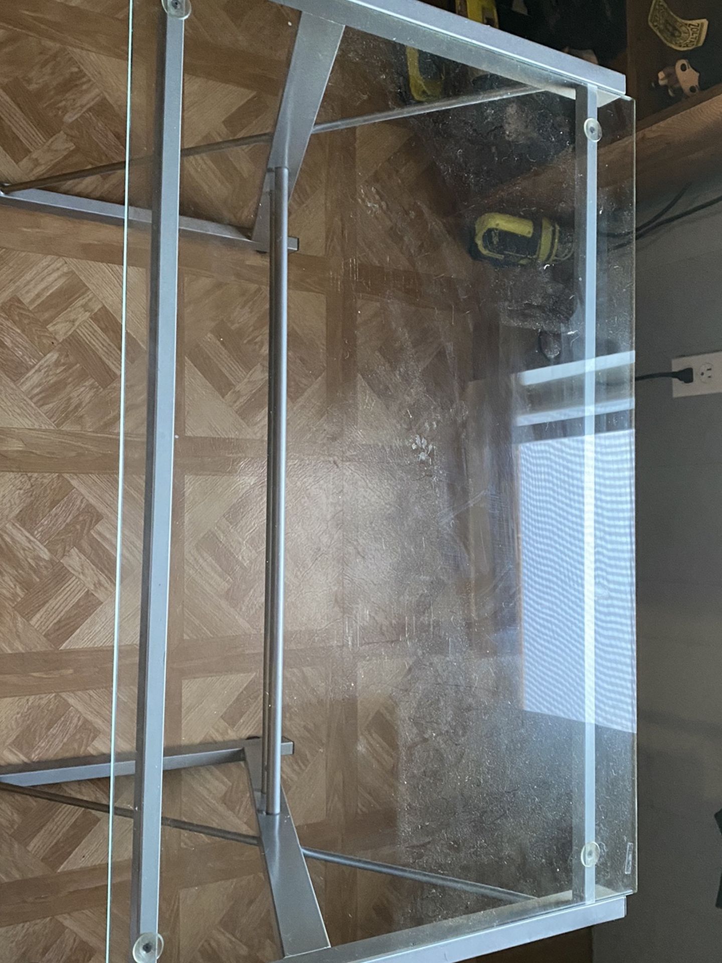 Small Glass Desk