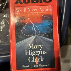 We’ll Meet Again by Mary Higgins Clark (cassette audiobook)