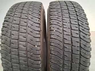 ( 2 TIRES  ) 245/75R17 MICHELIN LT 