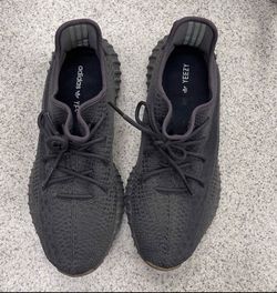 Black Yeezys size 12.5