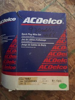 Acdelco spark plug wire set
