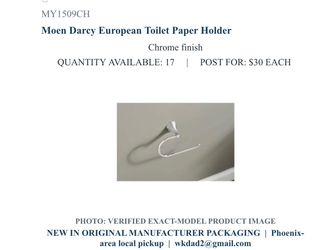 Moen Darcy European Toilet Paper Holder Chrome