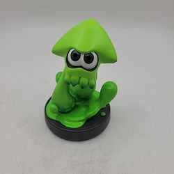 Nintendo amiibo : Inkling Squid Green - NVL-001 Figure Splatoon Collectible -