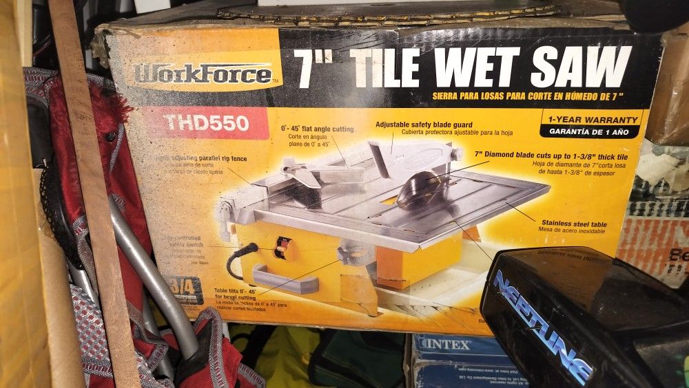 7" TILE WET CUTTER