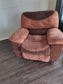 Recliner and coffee table