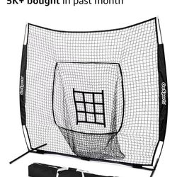 Practice pitching net