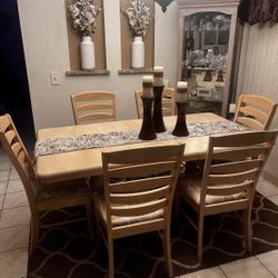 Dining Table For 6 To 4 Sitting You Could Make the table Smaller.