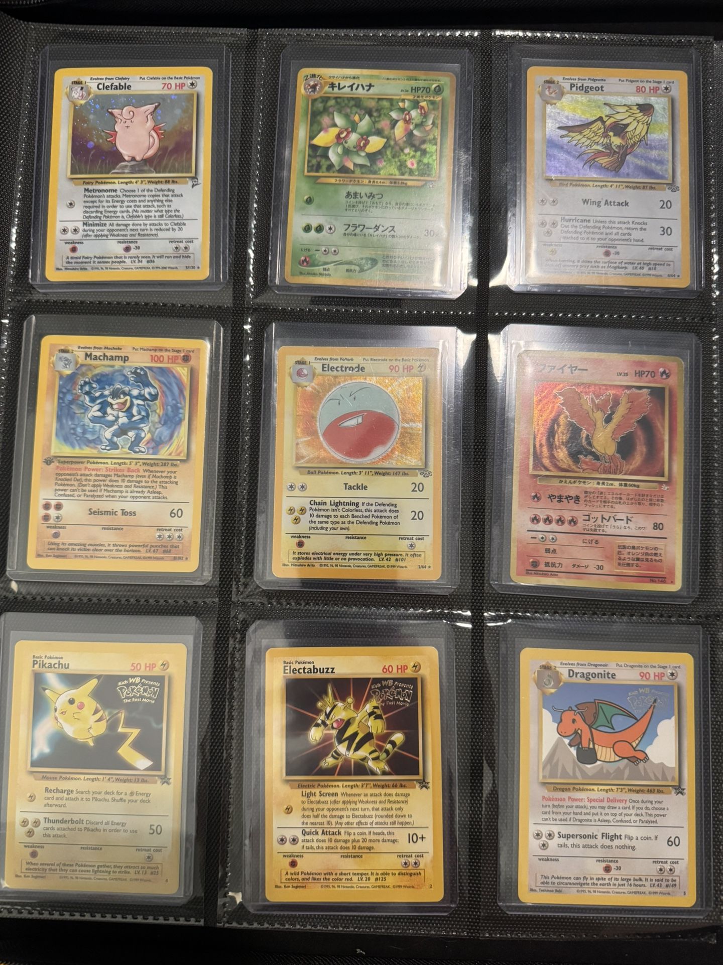 Vintage Pokemon Cards