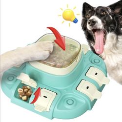 Mankoda Dog Puzzle Toy, Dog Slow Feeder & Treat Dispensing Dog Toys, 2 Levels Puzzle Toys For Dogs, IQ Training/Brain Stimulation, Medium/Large Dogs (