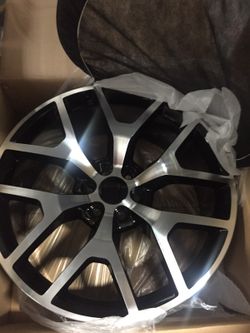 22" brand new Chevrolet wheels
