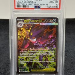 Pokemon 2026 Mega Gengar ex 284/217 SIR Ascended Heroes GEM MINT PSA 10