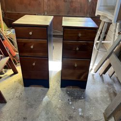 Pair Of Nightstands Or End Tables 