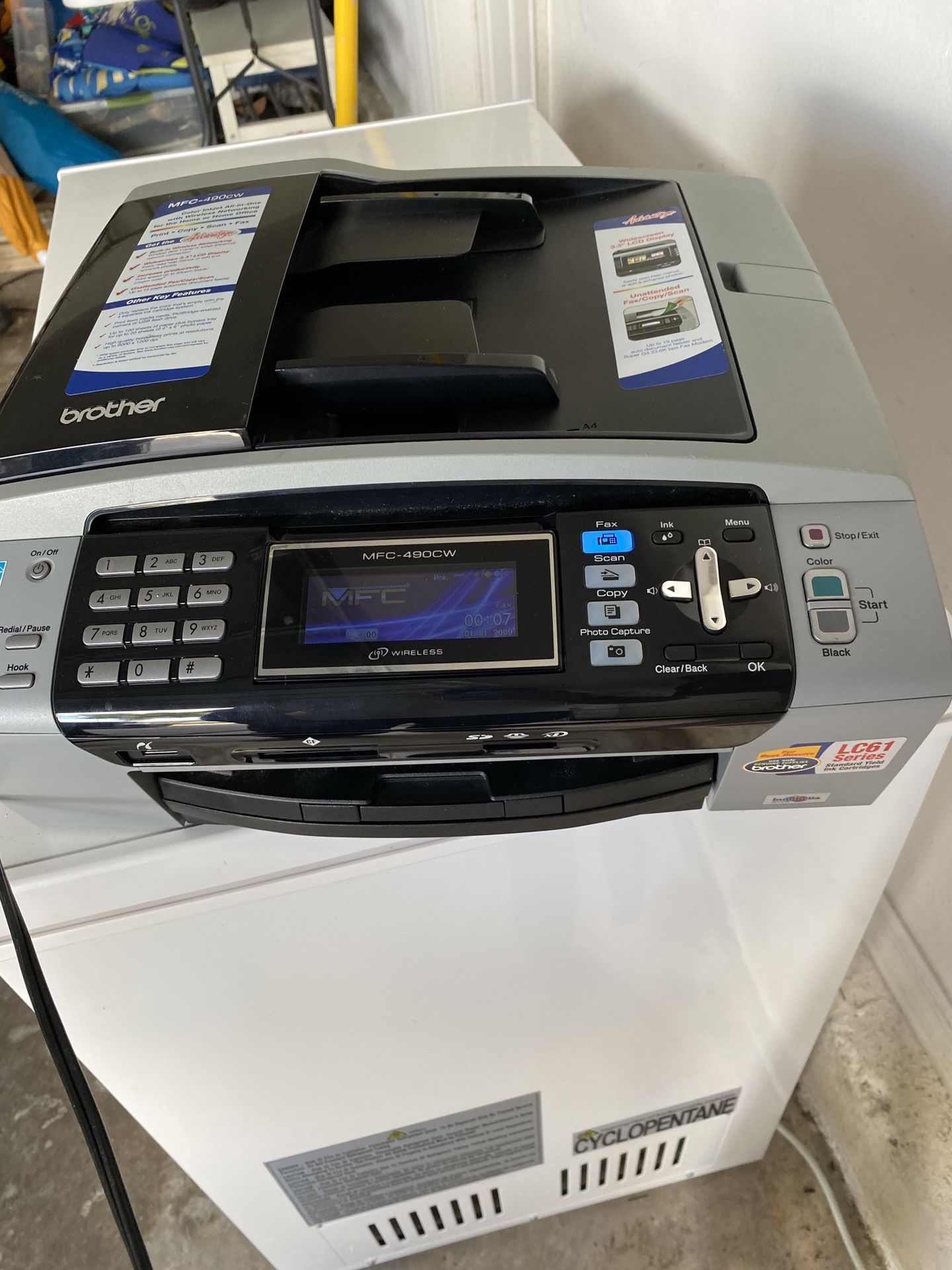 Brother MFC-490CW Inkjet Printer