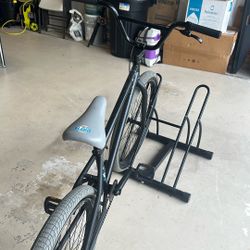 Bike With Bike Rack