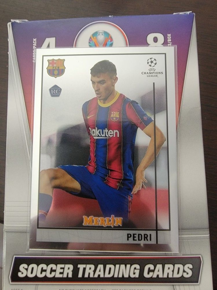 2021 Topps Merlin Pedri Rookie Card