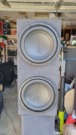 12inch Subs arc audio 700 watts each