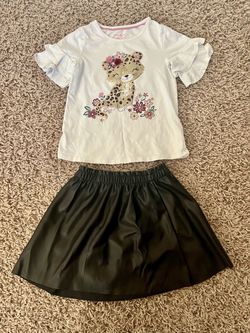 Girls Issac Mizrahi Outfit set - Size 7/8