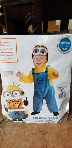 Minon Dave Costume Size 2-4