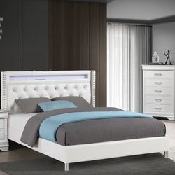 Queen Bed With Mattress
