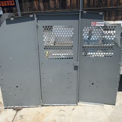 Chevy van bulkhead and door.