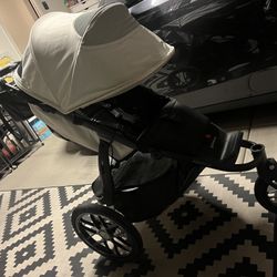 Ridge Jogging Stroller & UPPAbaby Car Seat Adapter for Ridge Stroller