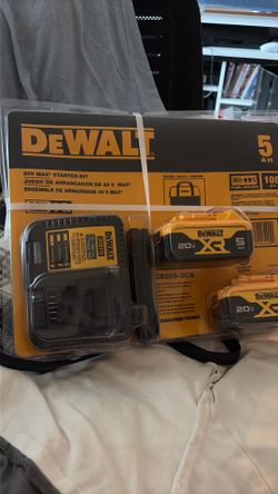 Dewalt 20v Max Starter Kit