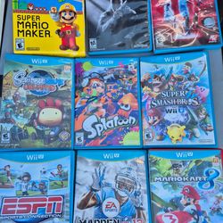 Wii games.