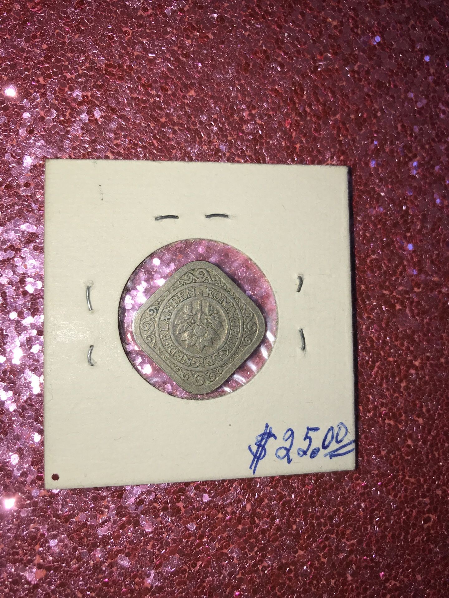 1913 5 cents Netherlands xf
