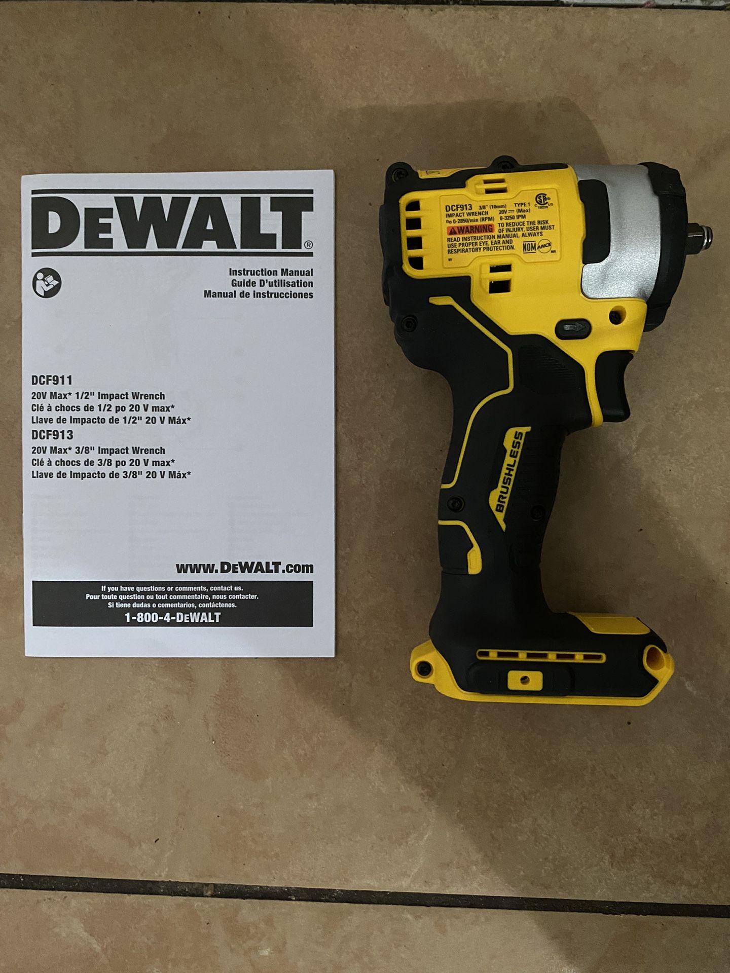 Dewalt 3/8 Impact Wrench