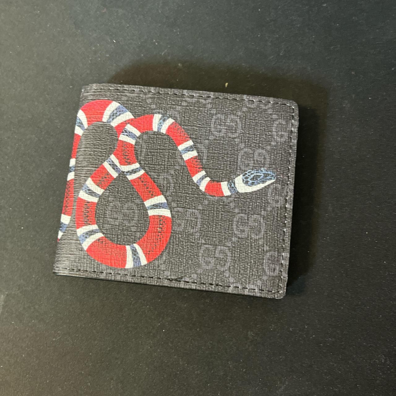 Gucci Snake Wallet Bi Fold Wallet