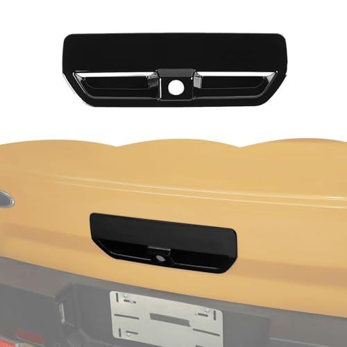 RT-TCZ Tailgate Handle Cover Rear Door Handle Cover Trim Decoration Exterior Accessories For Ford Bronco Sport 2021 2022 2023 2024 (Black)