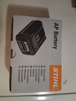 STIHL AP 300 S Battery – New in Box – $175