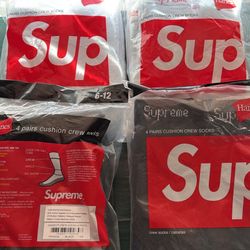 Supreme Socks 4 Pack