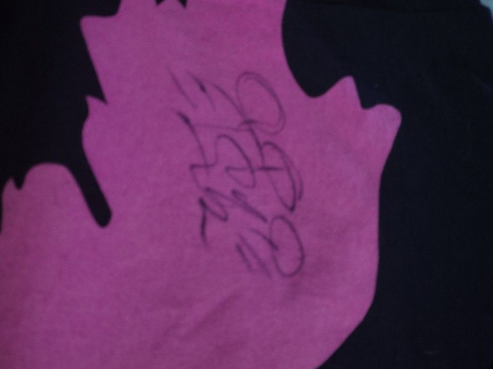 Signed Vanilla Ice T-shirt