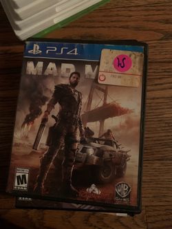 Mad Max PS4 Game