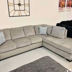 Altari Alloy L Shaped Modular Sectional Couch W Chaise Right/Left Face 👉 PLEASE ASK FOR JON GREEN WHEN YOU ARRIVE!