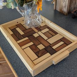 Wood Serving Display Tray's - Make Great Christmas Gifts