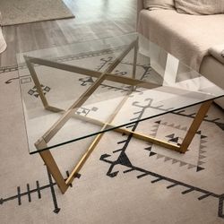 West Elm Coffee Table And End Table 
