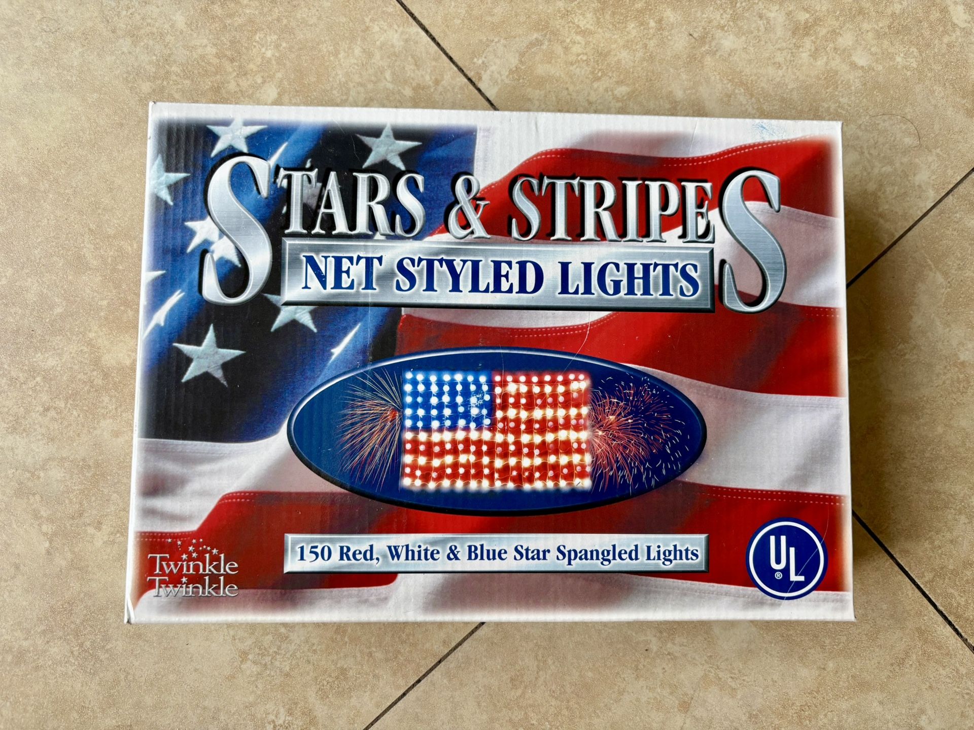 New 3’ X 5’ Net Style Lighted Flag