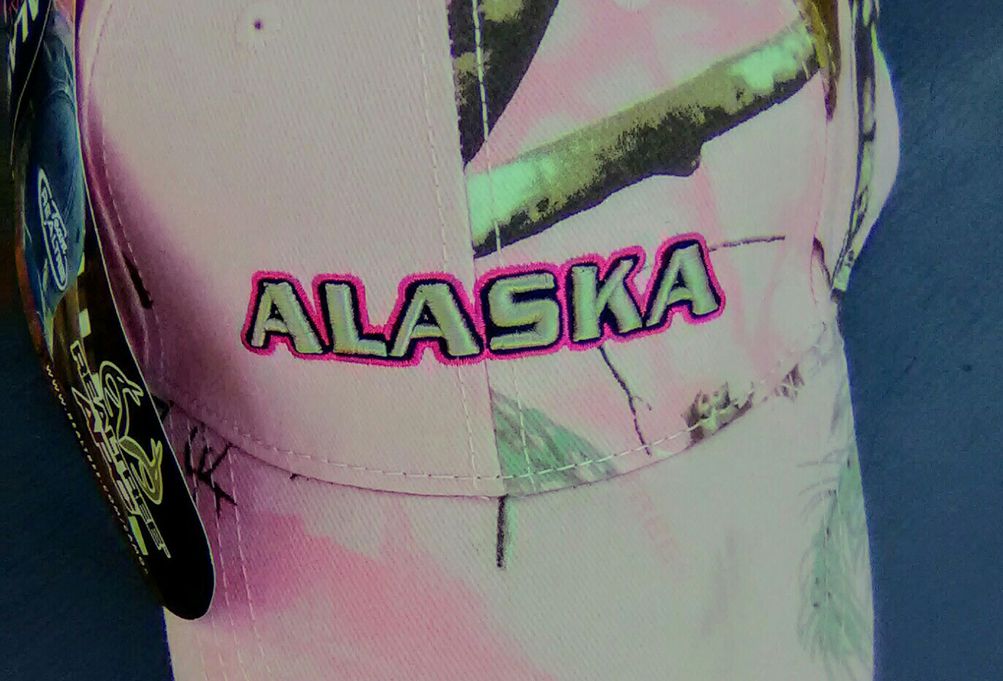 Hat, Realtree, Alaska, pink, camouflage / nature, one size, new!
