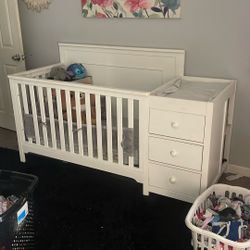Crib With Bed