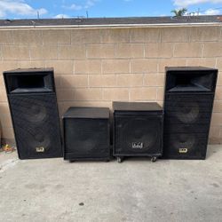 DFX speakers / Bocinas 