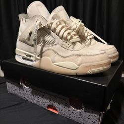 Off White Jordan 4 Sail 