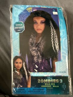Disney Zombies 3 Willa Child Costume Wig