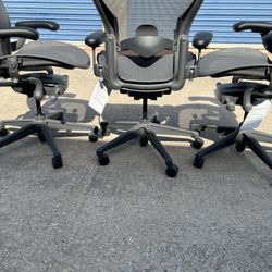 Brand New Herman Miller Aeron  Remastered Office Chair (size A,B,C)fully Loaded 