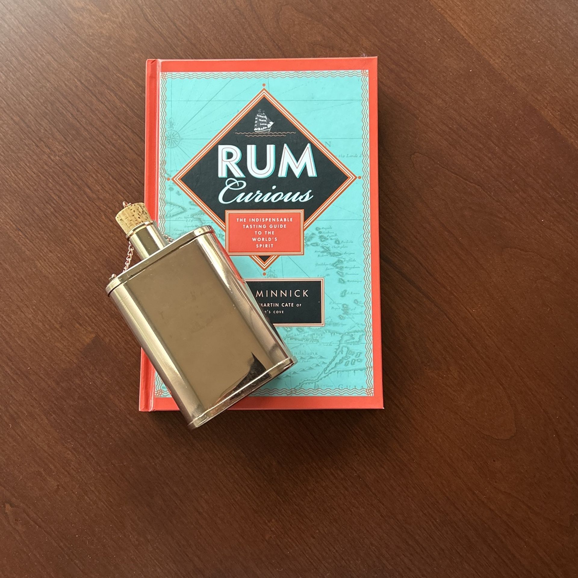 Cocktail Book & Flask