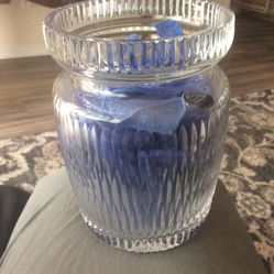 Tipperary Irish Crystal Bisquet Or Candy Jar 