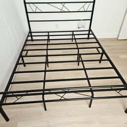 Black Queen Bed Frame 