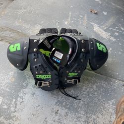 Football shoulder pads