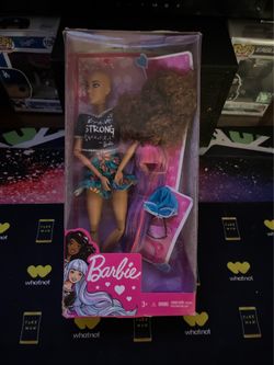 Barbie Brave Strong Beautiful Bald AA Doll Alopecia /Cancer Awareness GDY31 2018